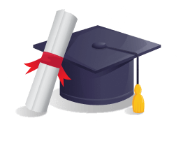 Graduation Cap and Diploma